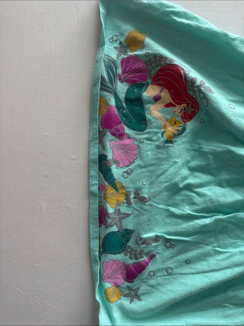 Girls' Aerial Mermaid Print Dress